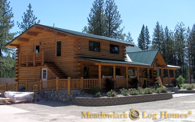 Meadowlark Chalet: Pre-Assembled Log Cabin for Sale