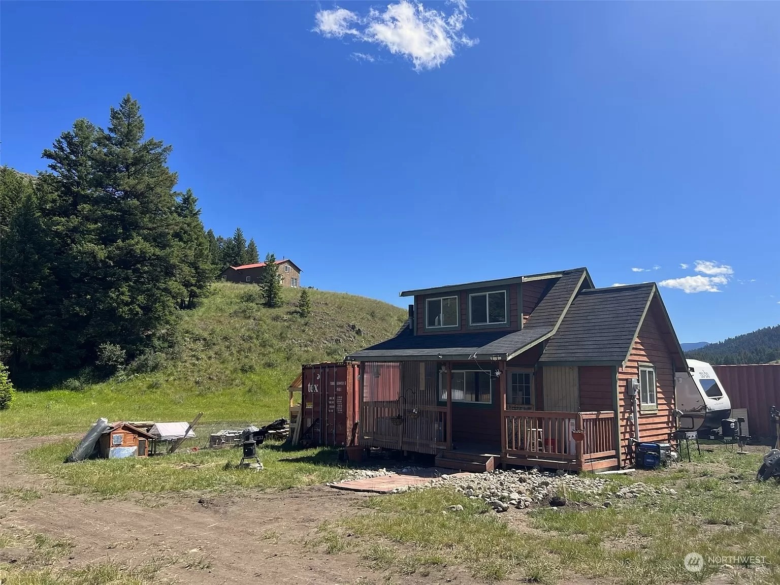 Cozy Home on 10 Acres for Sale in Oroville, Washington