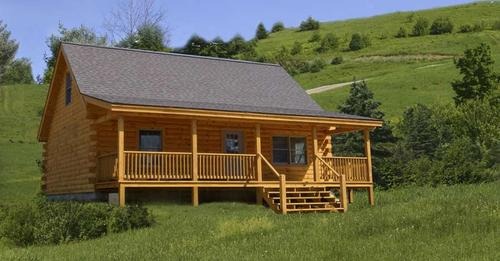 Woodland Shell Log Cabin for Sale