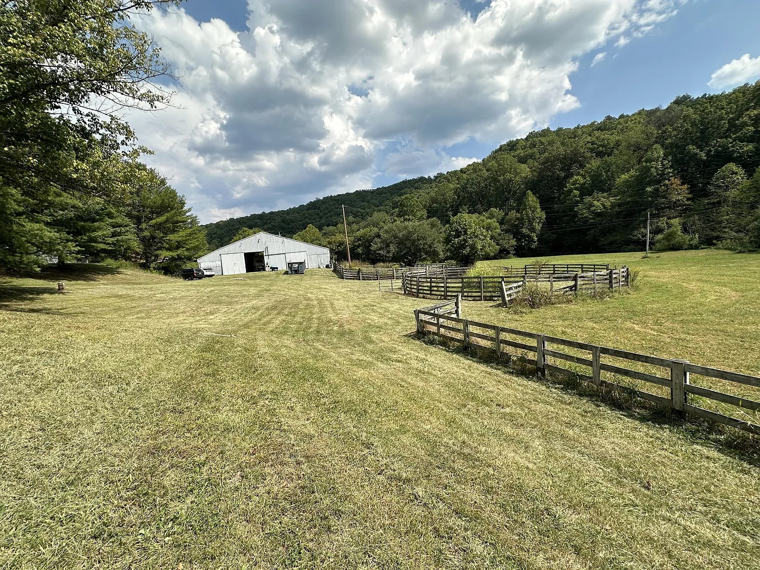 60-Acre Farm with Barns, Pastures, and Hunting Land in West Liberty, Kentucky