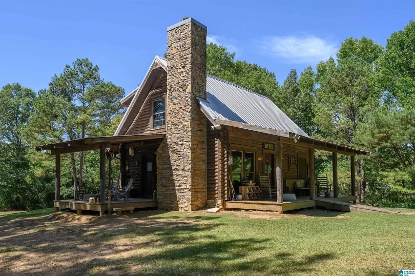 Rustic Log Cabin on 8.4 Acres in Bessemer, Alabama