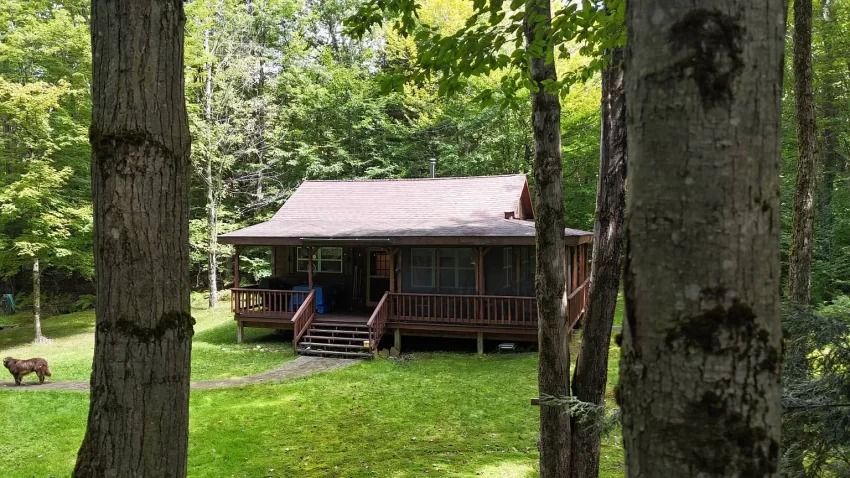 Cozy Off-Grid Cabin on 7.76 Acres in Camden, New York