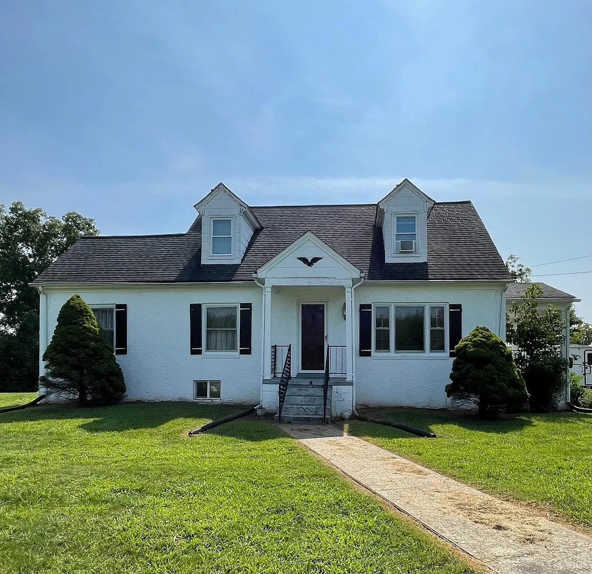 1955 Cape Cod-Style Home on 16 Acres for Sale in Nathalie, Virginia