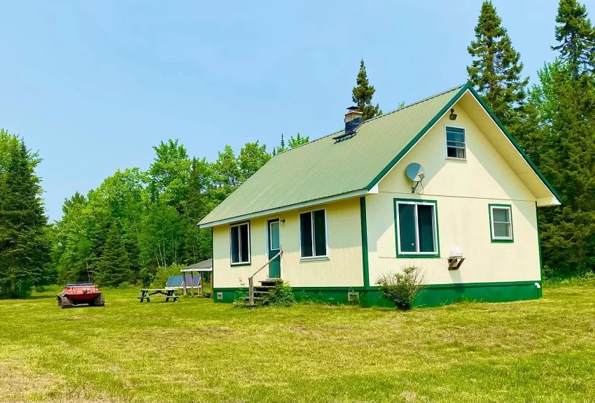 Off-Grid Cabin on 40 Acres for Sale in Newberry, Michigan