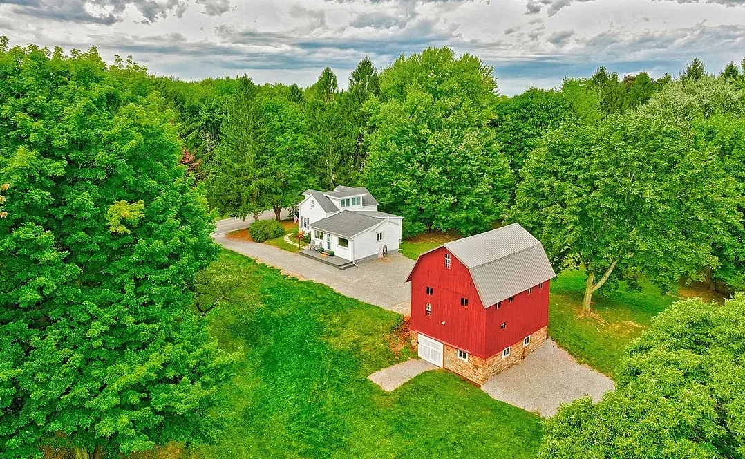 Charming 1875 Farmhouse on 6.5 Acres in Walworth, New York