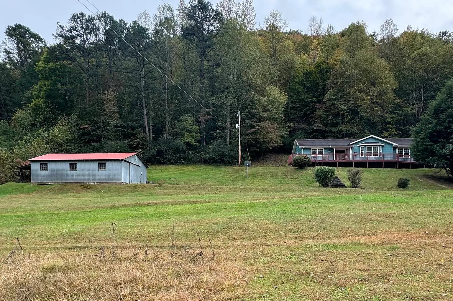 63 Acres with 4-Bedroom Home in Williamson, West Virginia