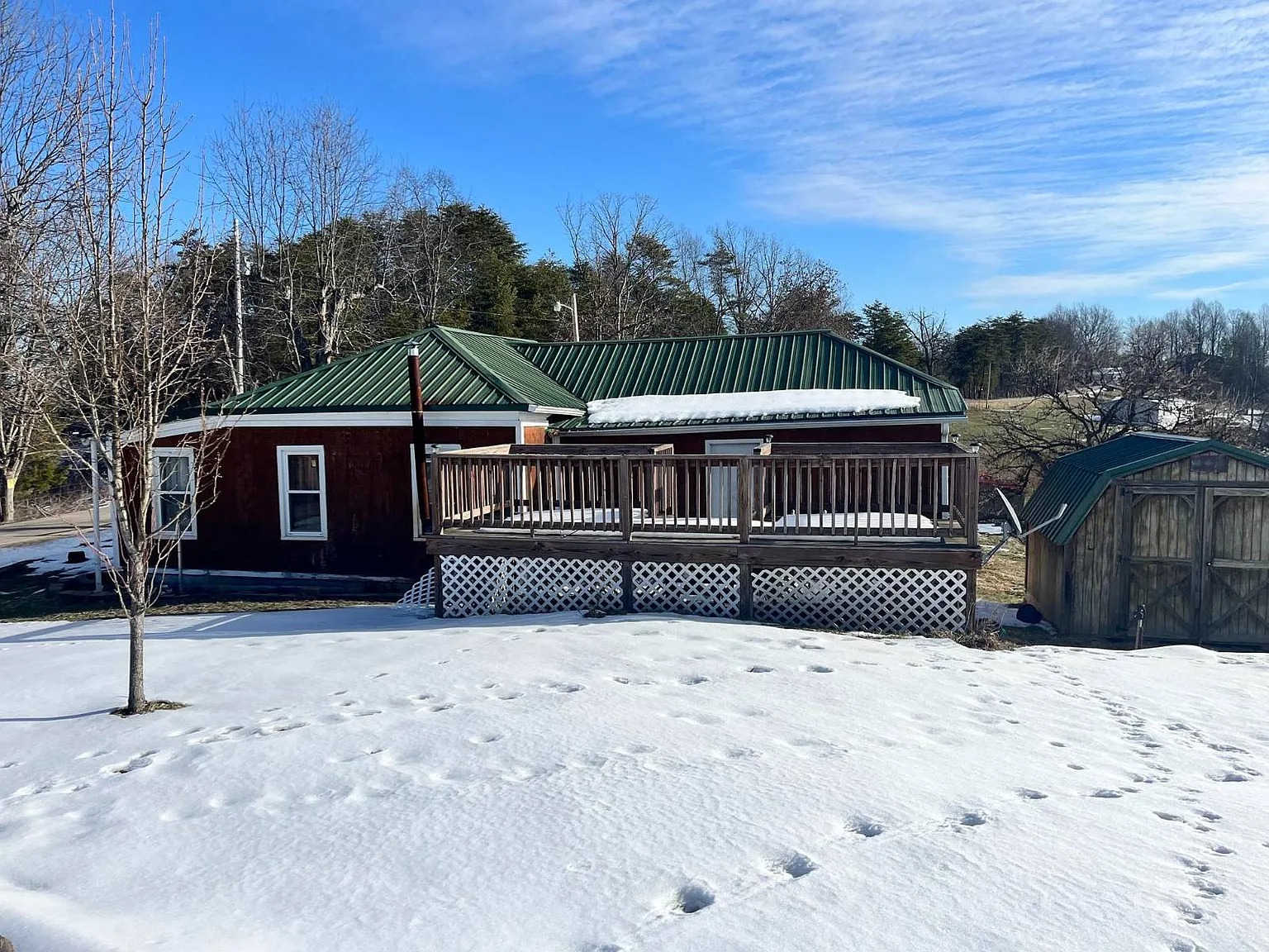 3-Bedroom Home on 53.27 Acres in Gay, West Virginia