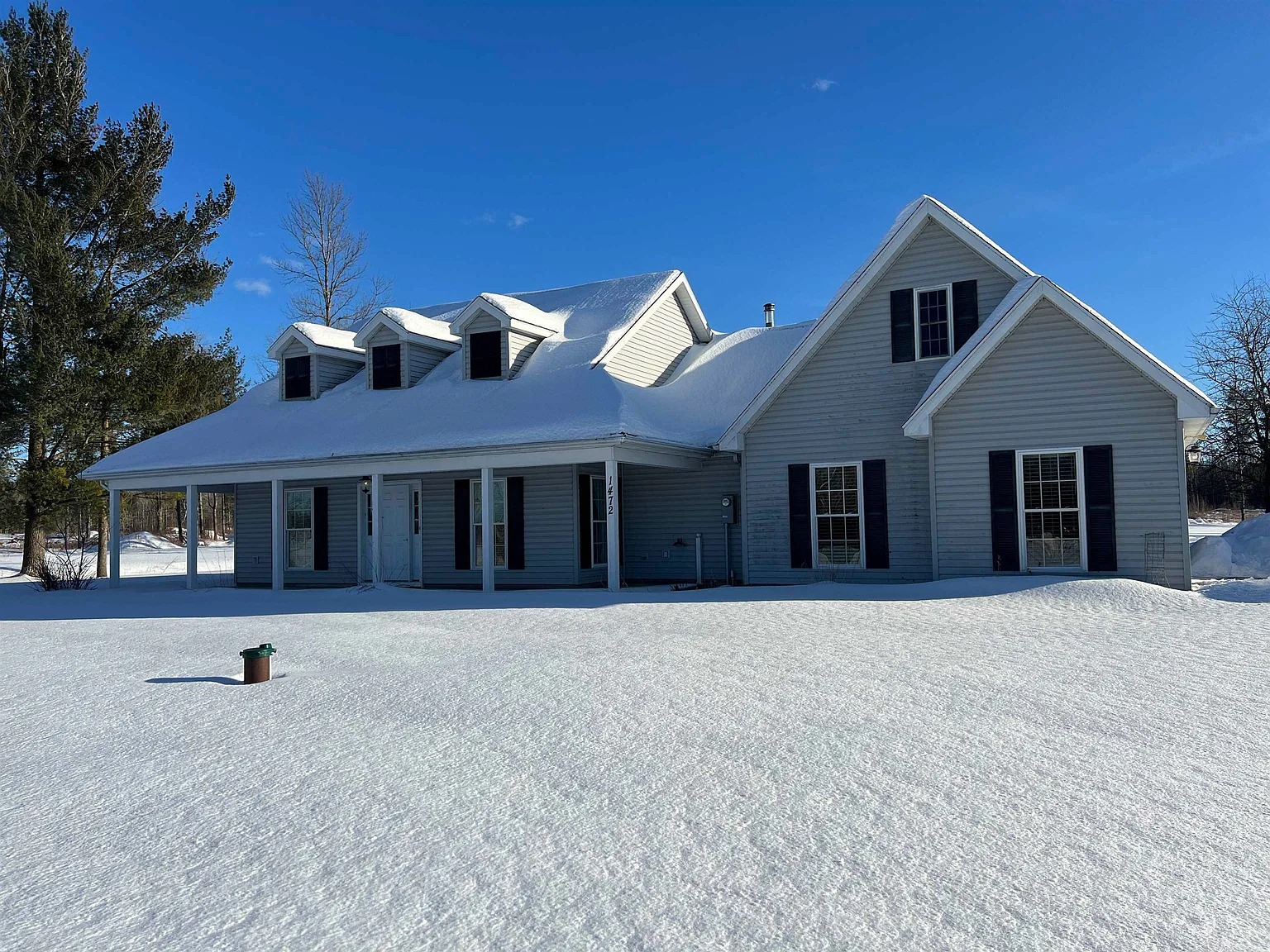 3-Bedroom Home on 110 Acres in North Lawrence, New York