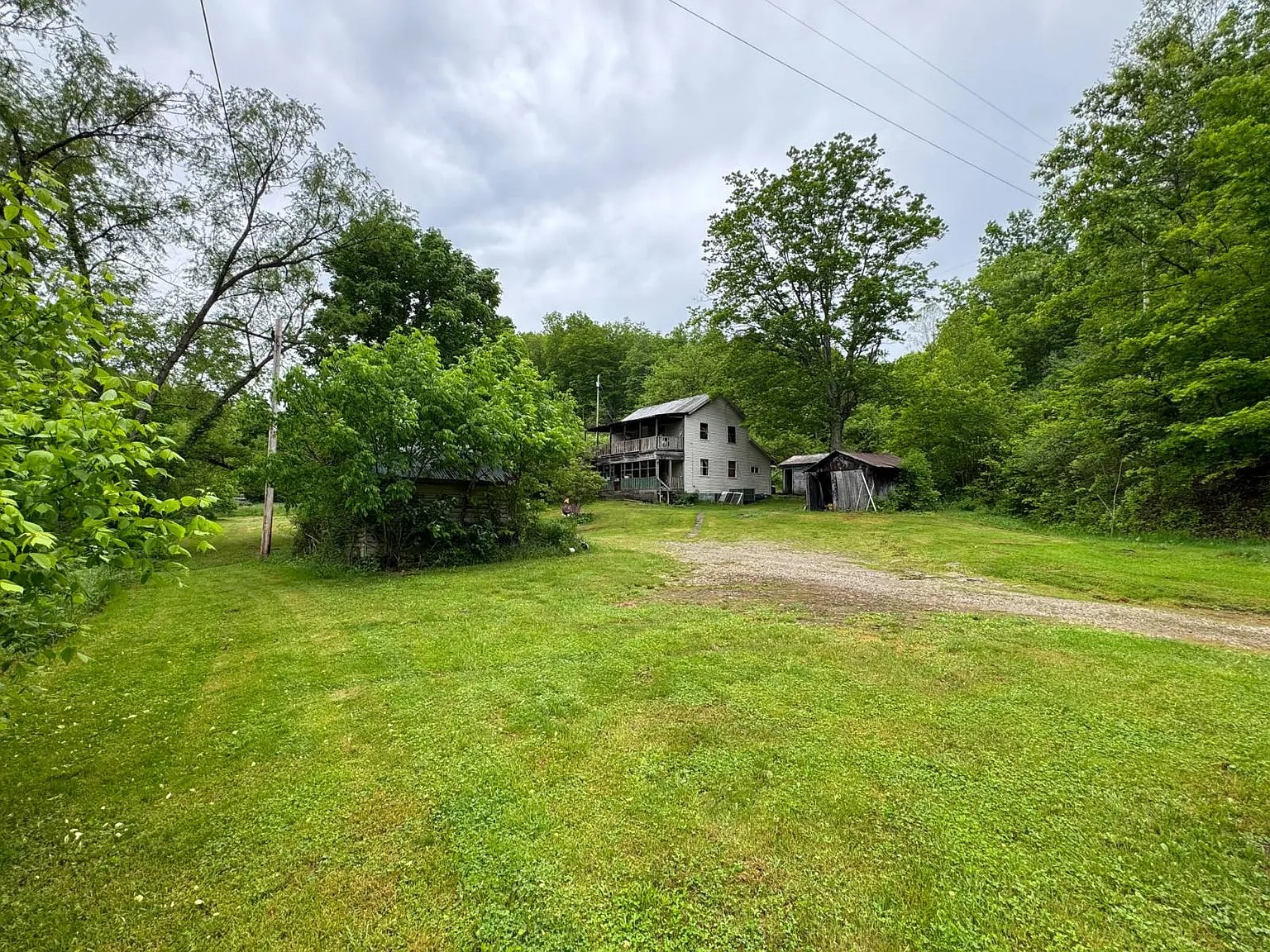 4-Bedroom Farmhouse on 33.78 Acres in Brohard, West Virginia