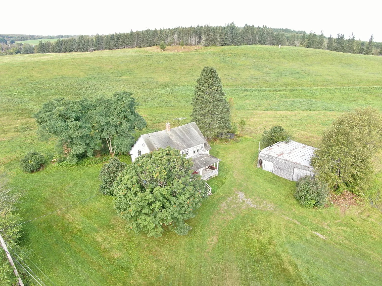 5-Bedroom Farmhouse on 95 Acres in Van Buren, Maine