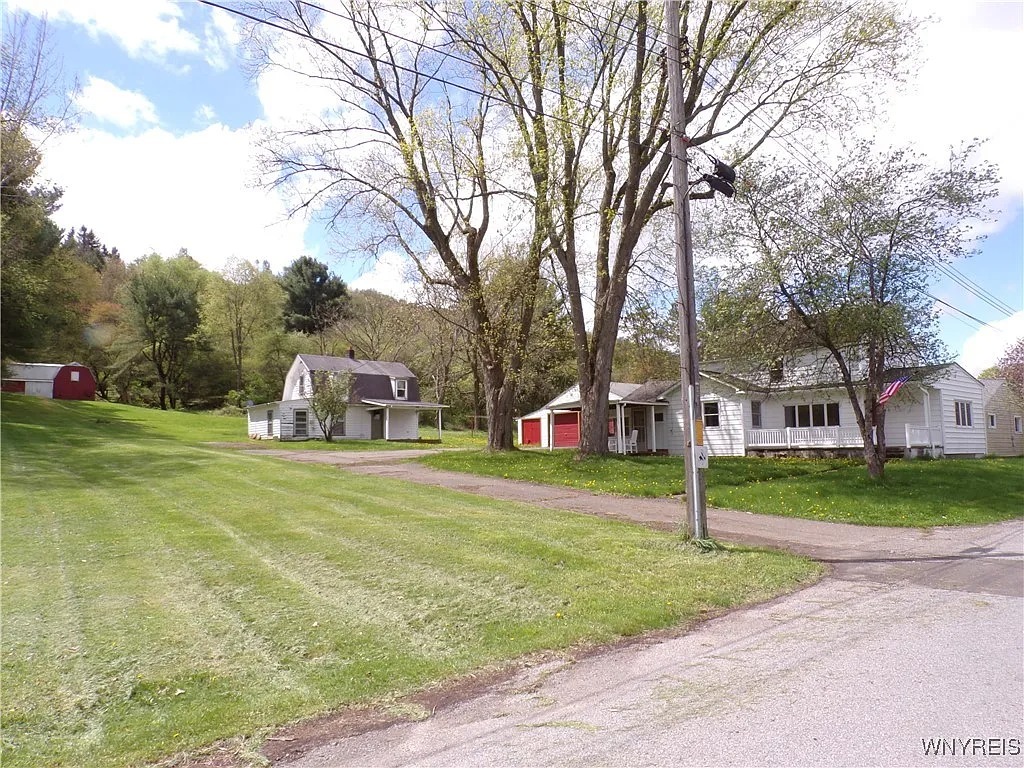 3-Bedroom Farmhouse on 10.8 Acres in Whitesville, New York