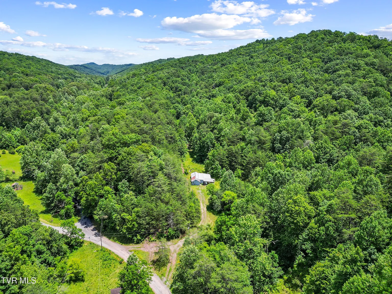 Rustic 2-Bedroom Home on 25 Private Acres in Bulls Gap, Tennessee