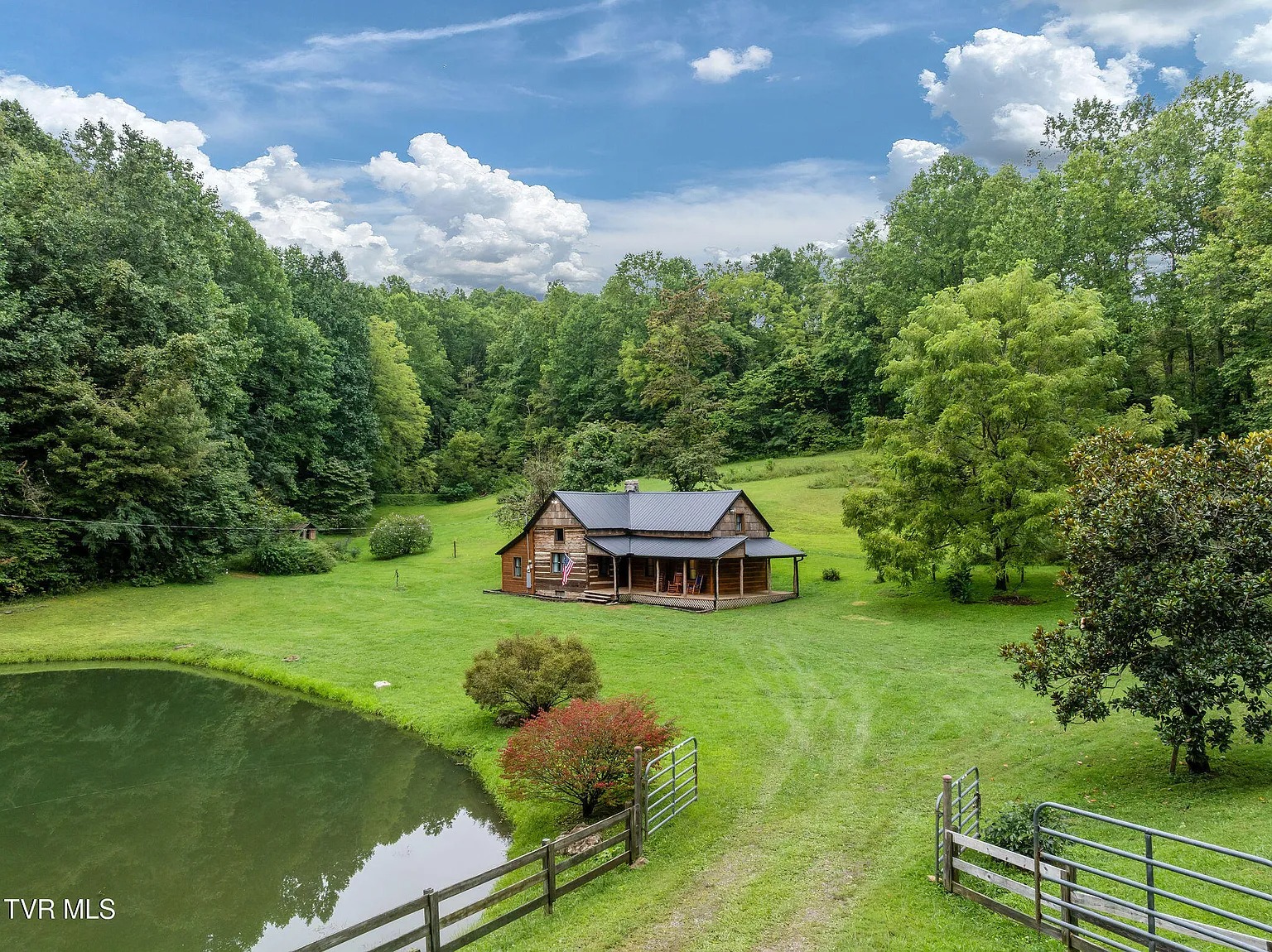 33 Acres with Renovated Cabin, Pond, and Workshop in Greeneville, Tennessee