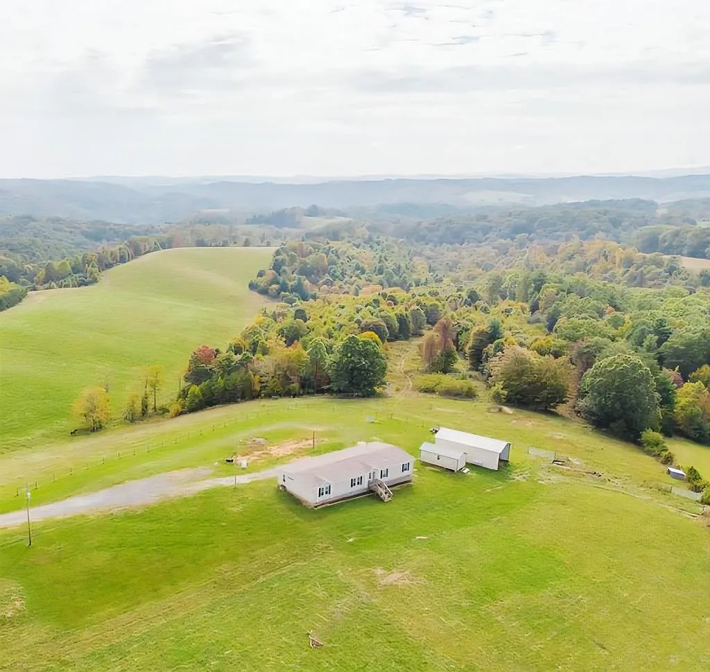 72-Acre Farm with Modern Home in Austinville, Virginia