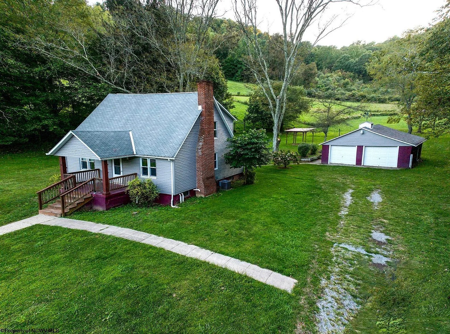 104 Acres with Home in Rivesville, West Virginia