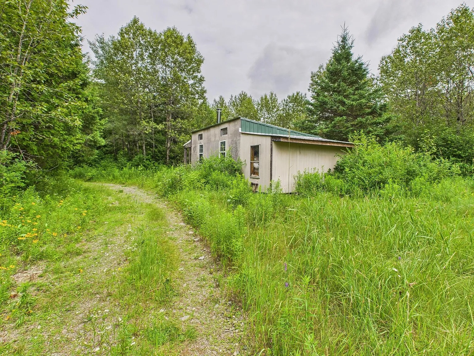 24 Acres with Off-Grid Cabin in Sherman, Maine