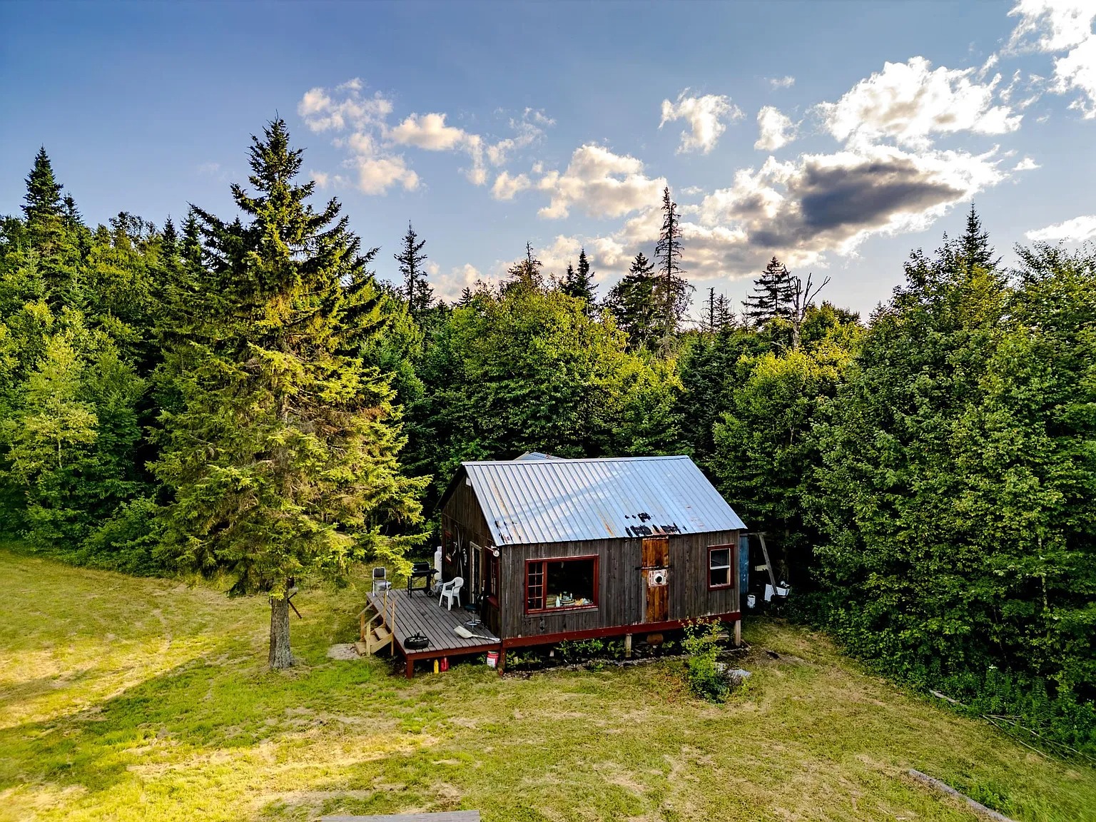 Rustic Cabin on 10.3 Acres in Walden, Vermont