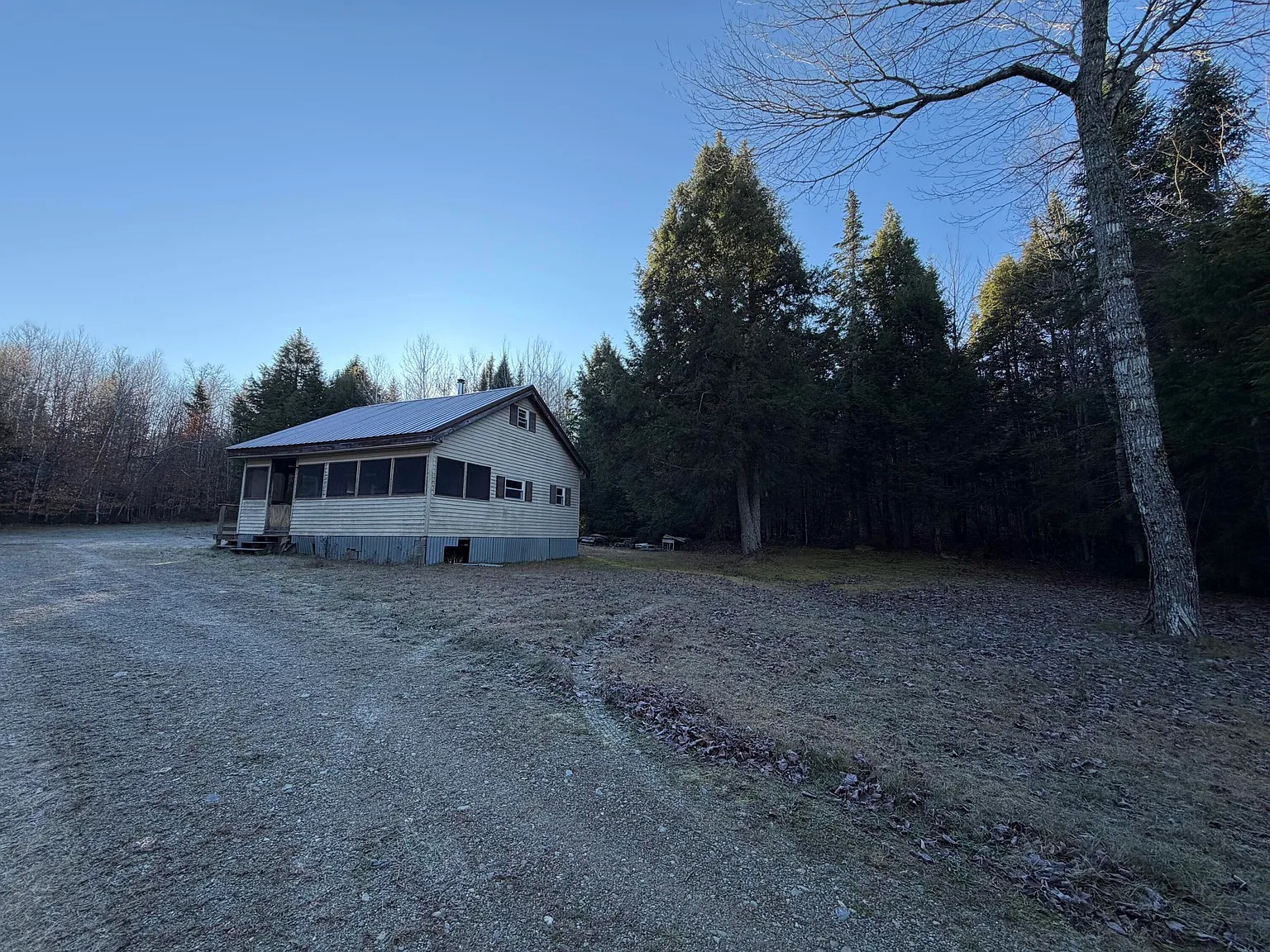 Cabin with 54.6 Acres in Springfield, Maine