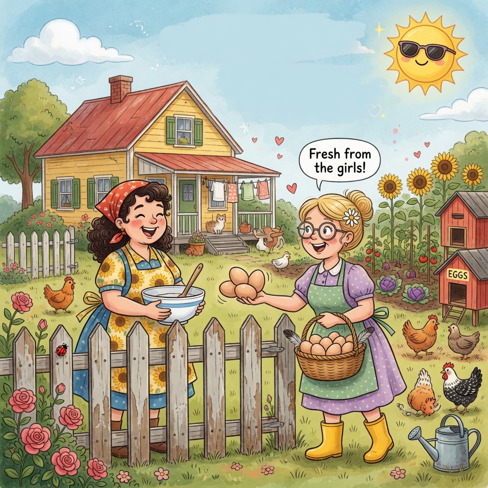 Did Neighbors Really Borrow Eggs and Flour? Let’s Settle This Debate!