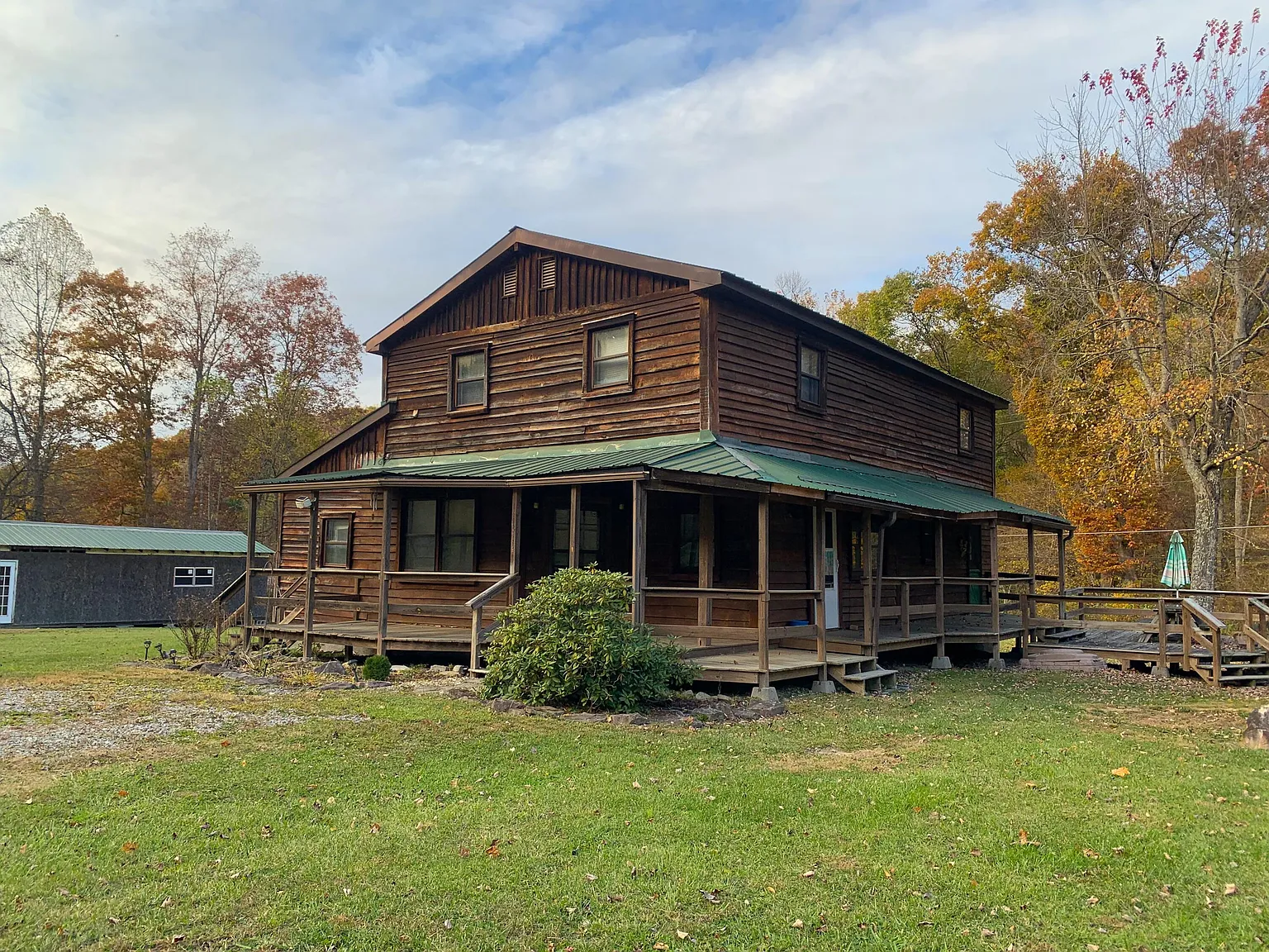 Two Story Home with 9.81 Acres in Mount Hope, West Virginia