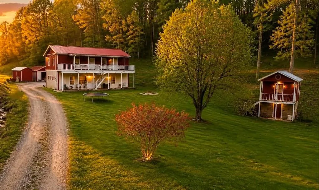 Country Home with 52 Acres in Salyersville, Kentucky